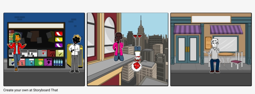 Homem Negro Assusta Mulher - Cartoon, transparent png download