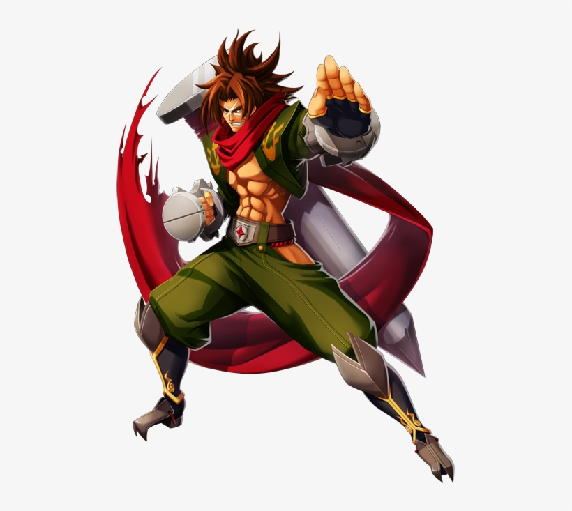 Bang Shishigami Of All The Characters In Blazblue Bang - Blazblue クリアしおり Ver.4, transparent png download