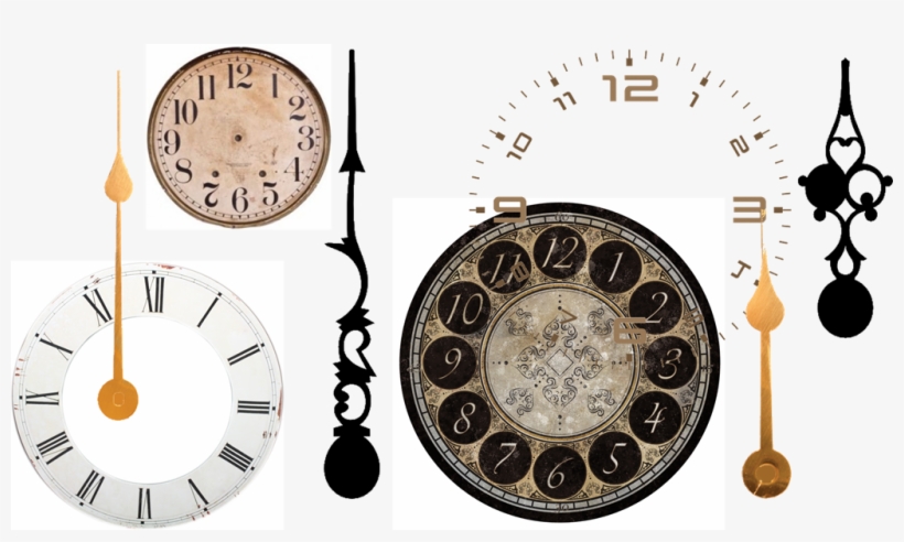 Clockelements - Huppme Analog 28 Cm Dia Wall Clock, transparent png download
