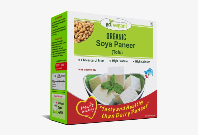 Organic Tofu - Soya Paneer - Tofu Brand In India, transparent png download