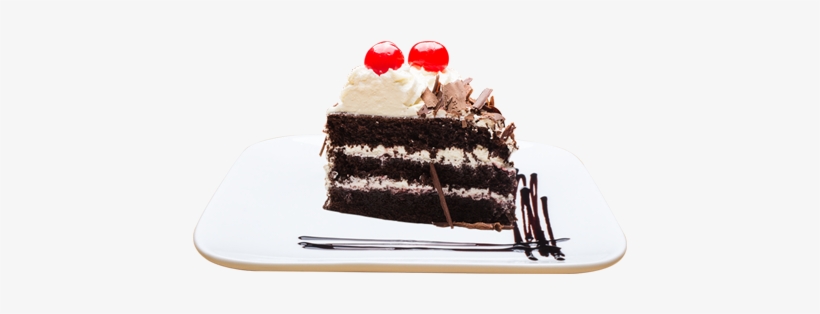 Black Forest Black Forest Cake Slice Png Transparent Png 500x300 Free Download On Nicepng