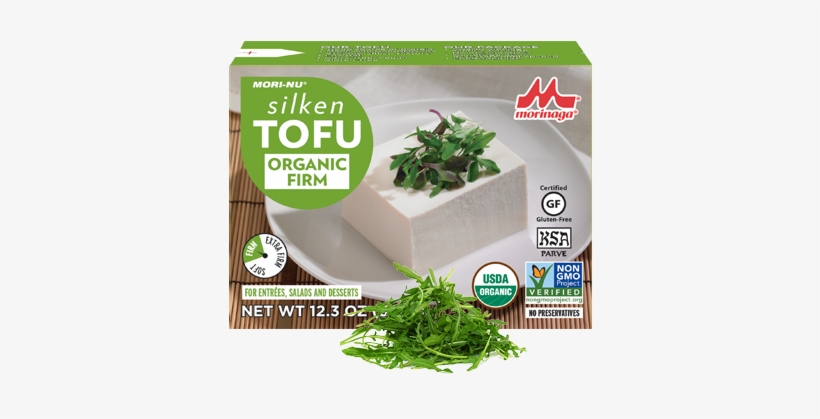Tofu Image Organic Firm - Mori-nu - Silken Tofu Organic Firm - 12.3 Oz., transparent png download