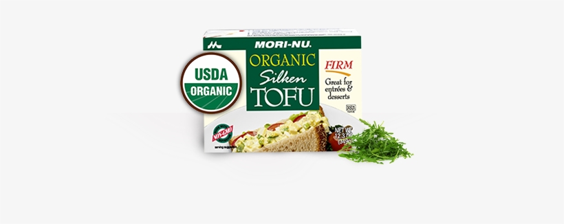 Mori-nu Organic Firm Silken Tofu - Mori-nu - Silken Tofu Organic Firm - 12.3 Oz., transparent png download