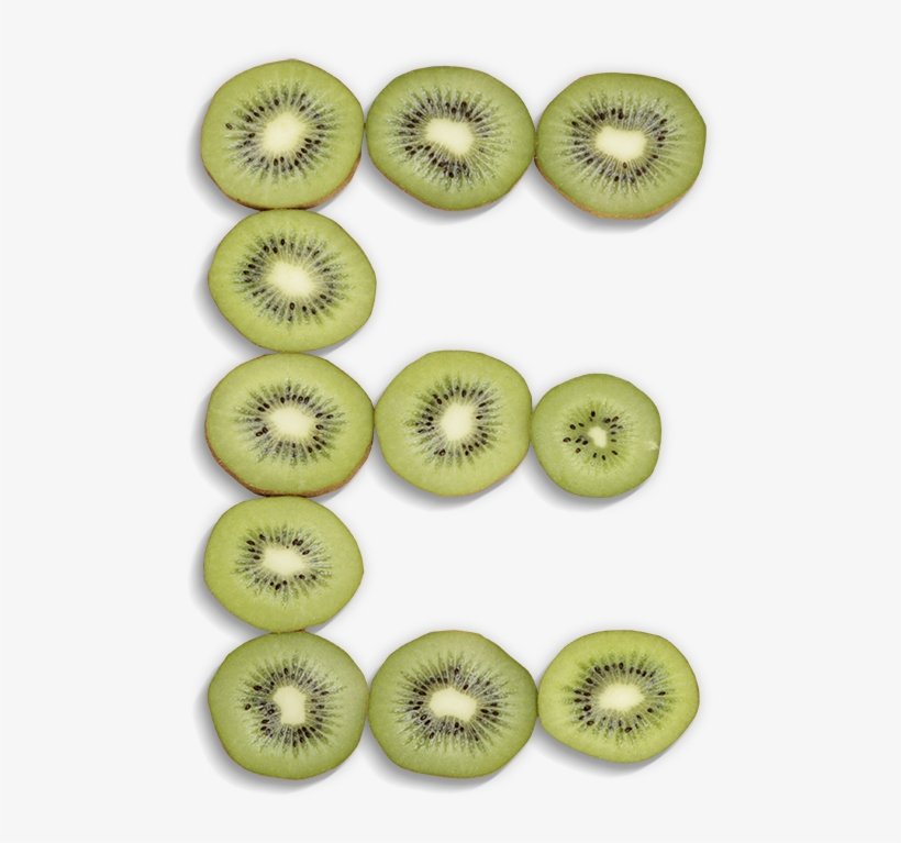 Kiwi Font Letter E - Birthday, transparent png download