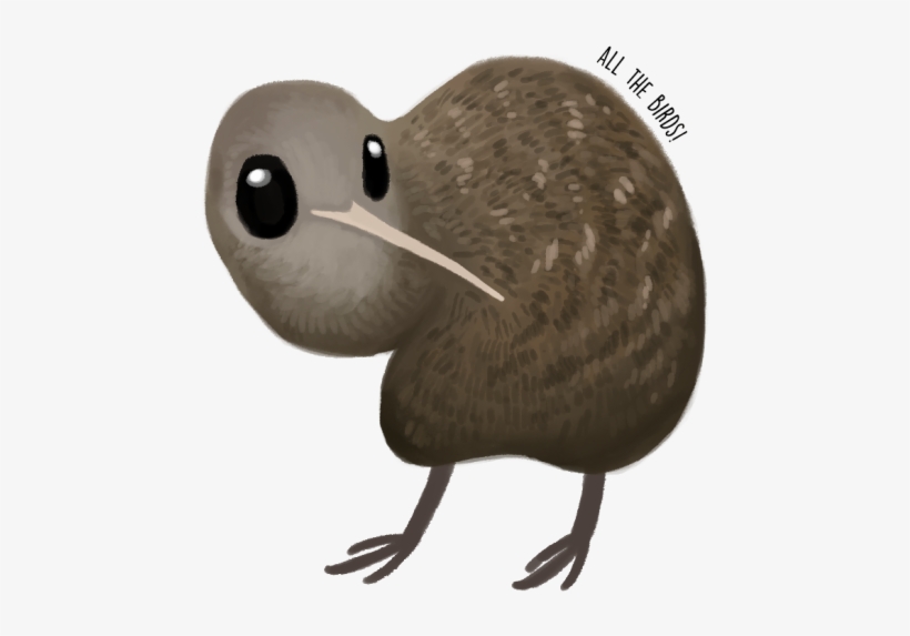 Great Spotted Kiwi Apteryx Haastii - Kiwi Bird Transparent, transparent png download