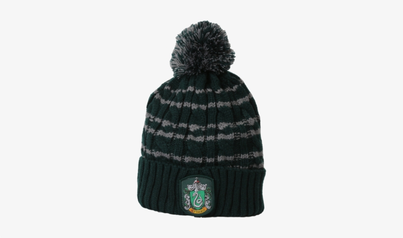 Slytherin Knitted Hat - Knitting, transparent png download