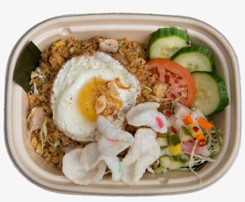 Nasi Goreng - Boiled Egg, transparent png download