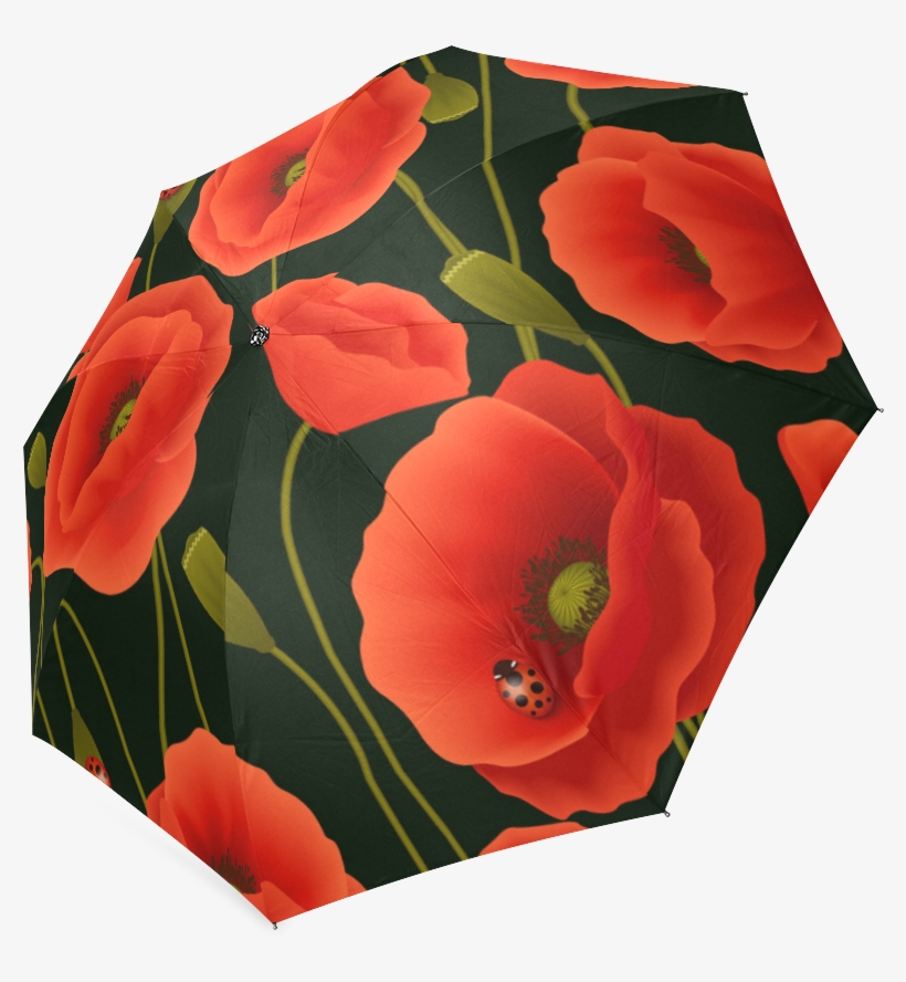 Interestprint Stylish Poppies Poppy Flower Foldable, transparent png download