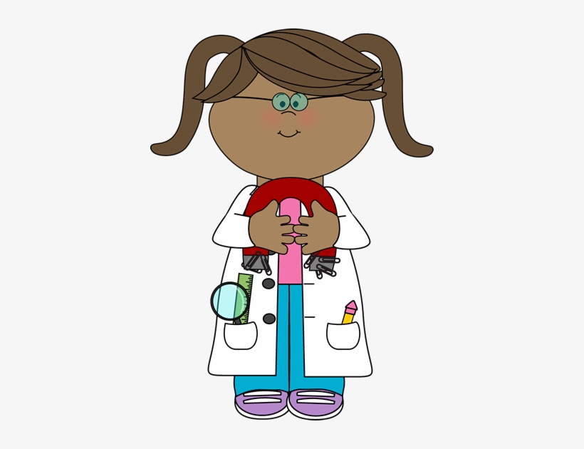 Kid Scientist With A Clip Art Kid Scientist Clipart