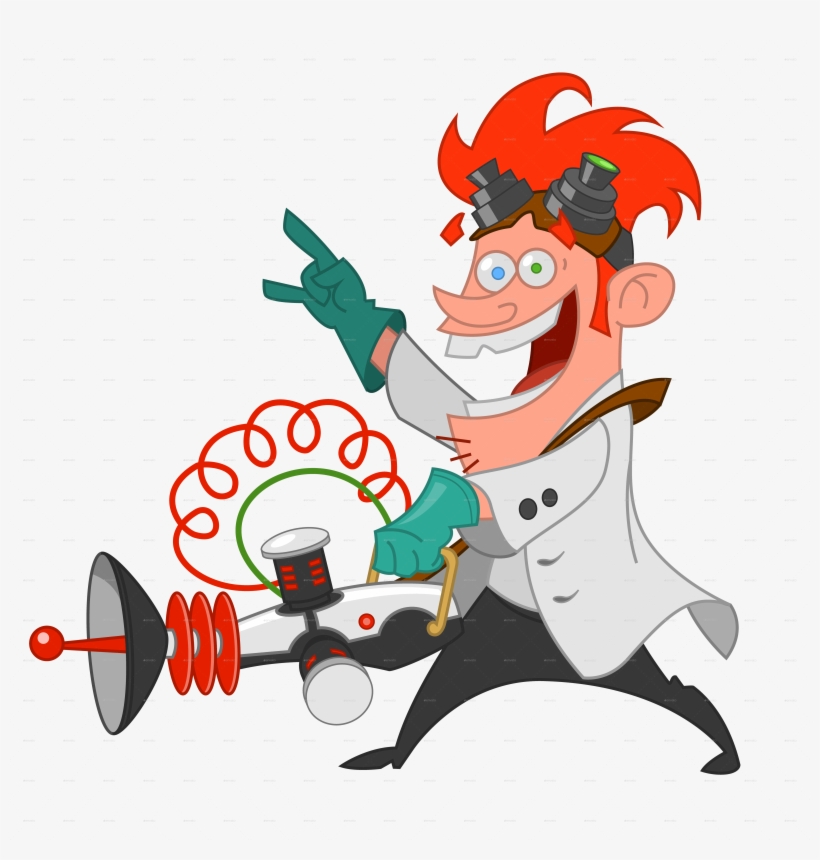 Banner Black And White Library By Gatts Graphicriver - Scientist, transparent png download