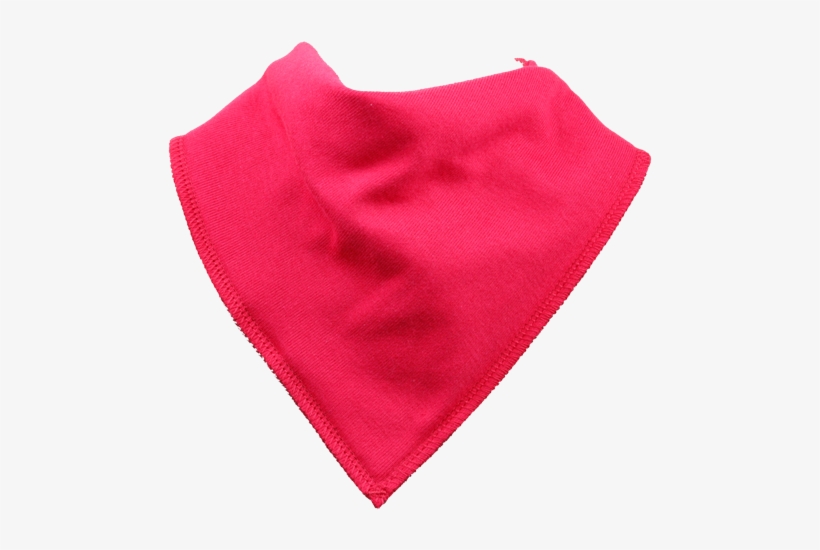 Red Bandana Bib With Heart - Handkerchief, transparent png download
