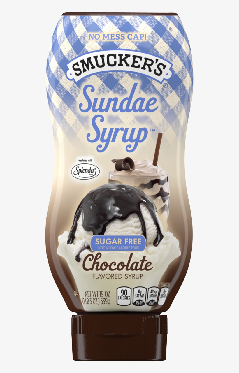 Sugar Free <strong>sundae - Smucker's Sundae Syrup Sugar Free, transparent png download