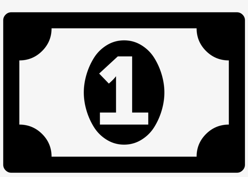 Jpg Royalty Free File Font Awesome Wikimedia Commons - Dollar Bill Icon Vector, transparent png download