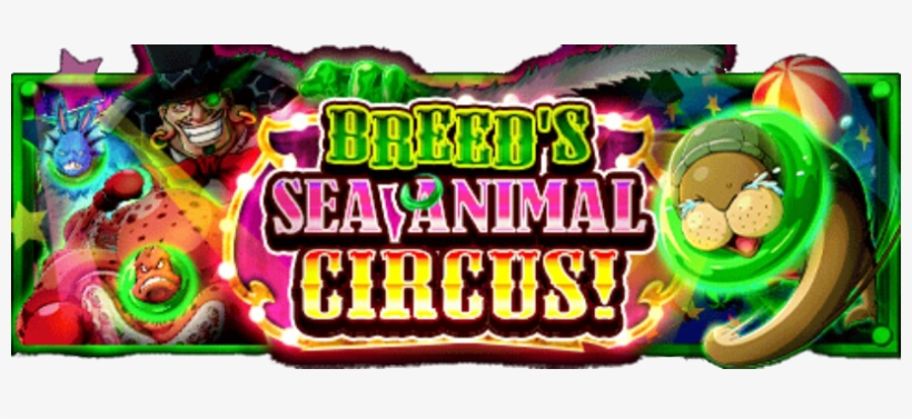 Breed's Sea Animal Circus Banner - Sea, transparent png download
