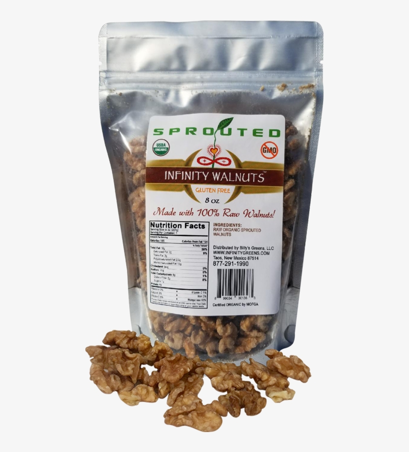 Infinity Walnuts - Raisin, transparent png download