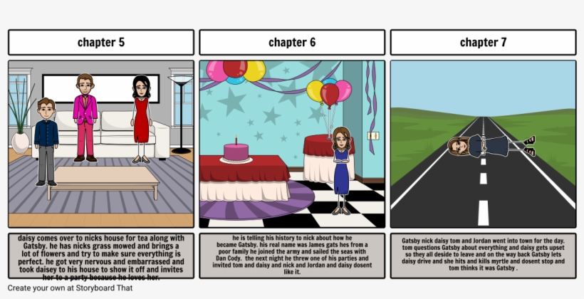 The Great Gatsby - Cartoon, transparent png download