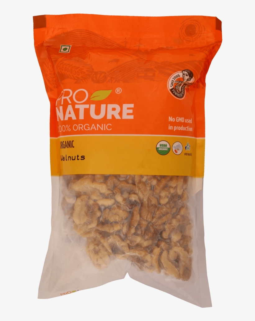 Home / Spices & Dry Fruits / Walnuts - Pro Nature 100% Organic Beaten Rice, Thin, 500g, transparent png download