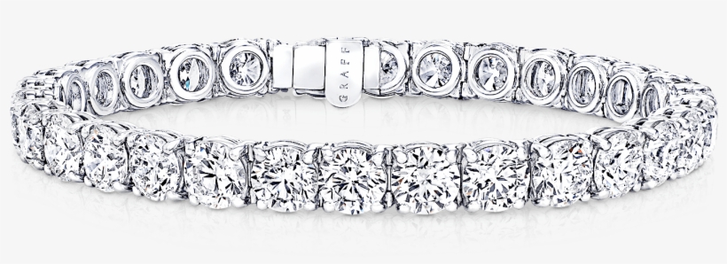 A Classic Graff Round Diamond Bracelet A Classic Graff - Rope Bracelet, transparent png download