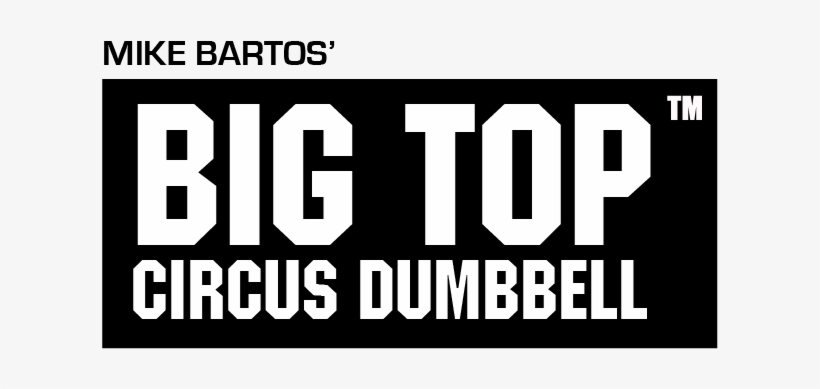 Big Top Circus Dumbbell - Poster, transparent png download