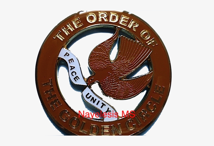 The Order Of The Golden Circle Alloy Zinc Cut Out Auto - Emblem, transparent png download