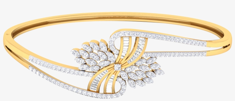 Evelina Diamond Bracelet - Bangle, transparent png download