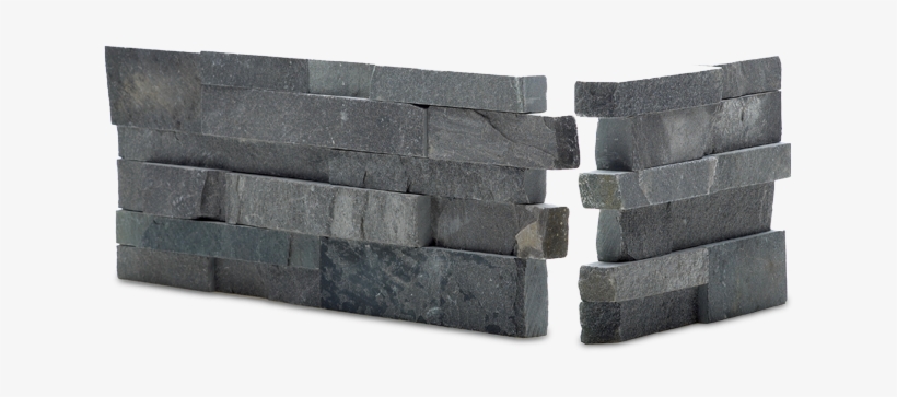 Banner Rock Panel Charcoal - Gray Veneer Stone, transparent png download