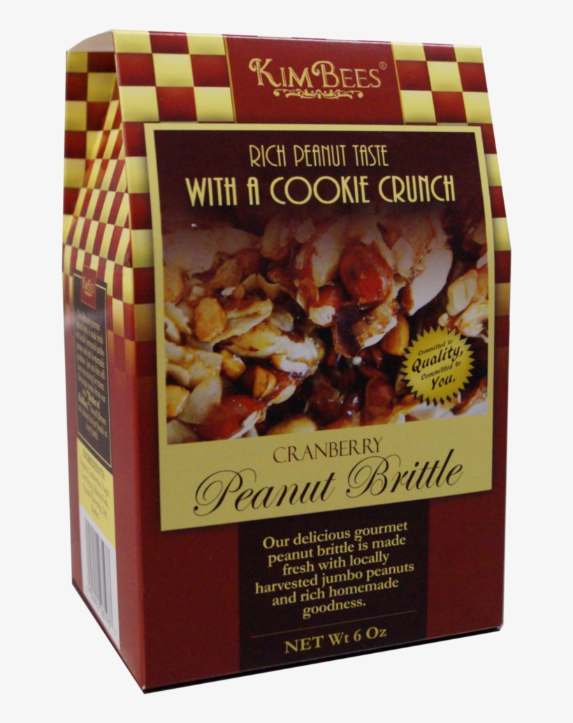 Cranberry Gourmet Peanut Brittle, transparent png download