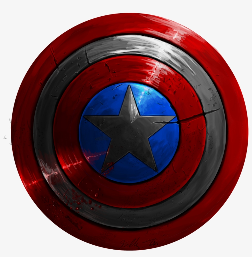 My Friend Requested A Captain America Shield As Reference - Captain America, transparent png download