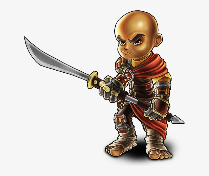 Dungeon Defenders Monk, transparent png download