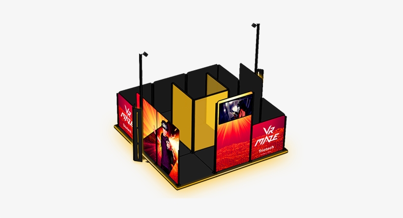 Vr Maze - Vr Maze Triotech, transparent png download