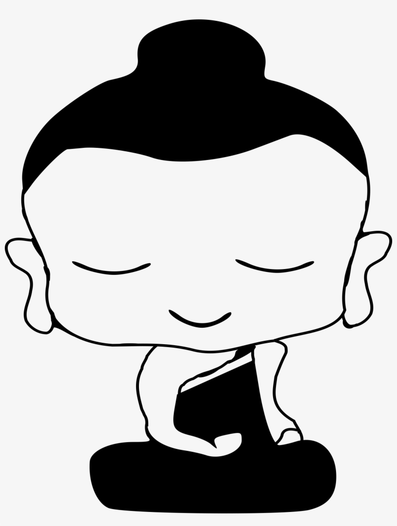 This Free Icons Png Design Of Buddhist Monk, transparent png download