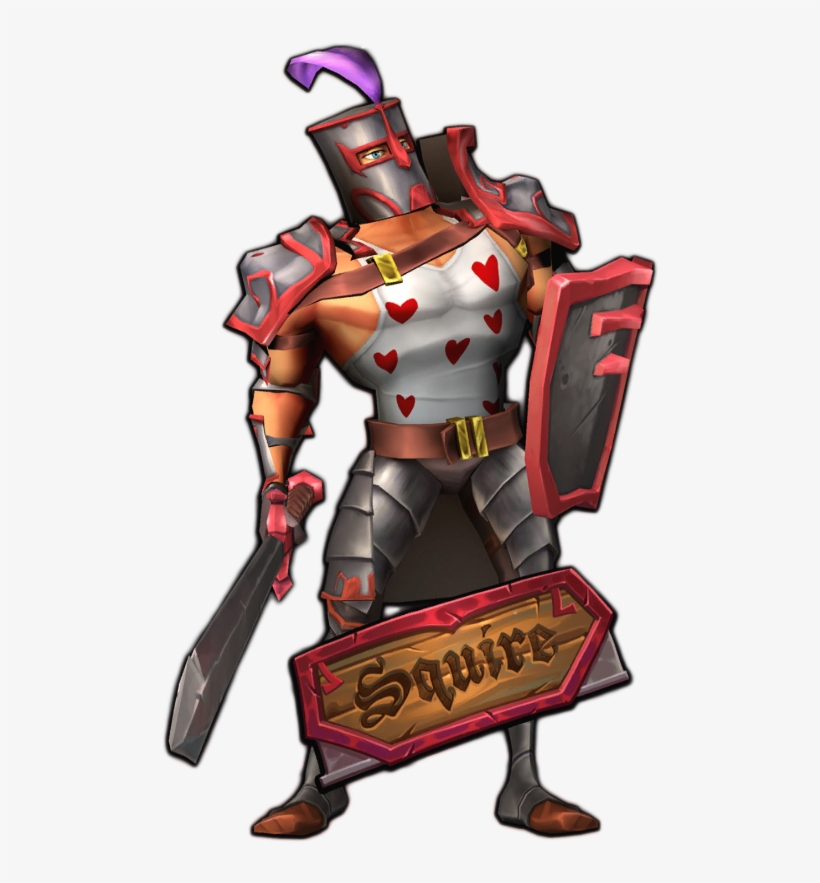 Monk Clipart Squire - Dungeon Defenders 2 Knight, transparent png download