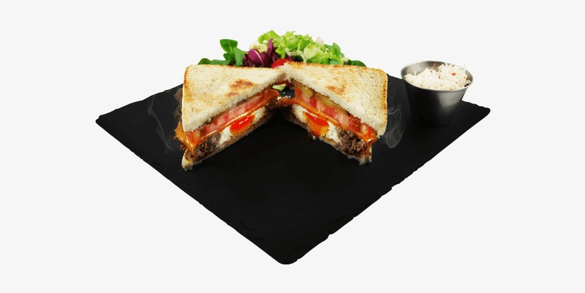 Hamburguesa Desayuno - Hamburger, transparent png download