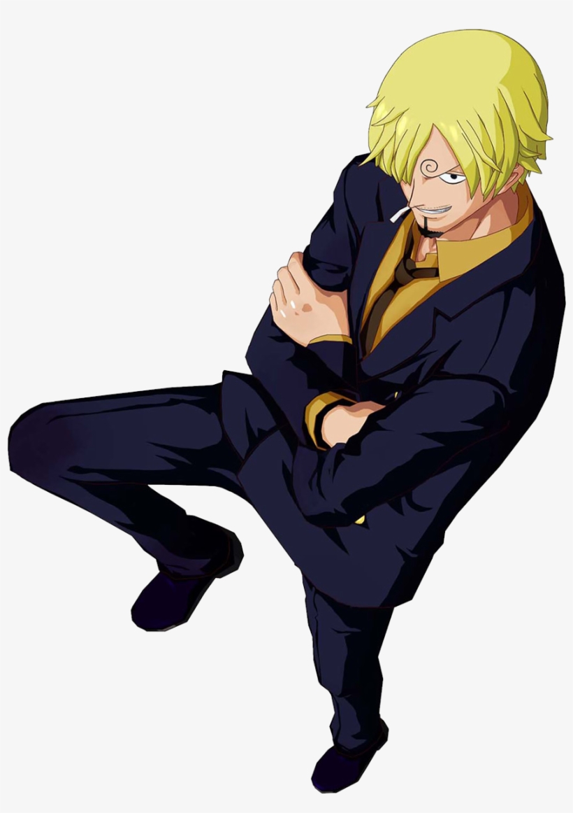  black Leg Vinsmoke Sanji Sanji One Piece Png Transparent PNG