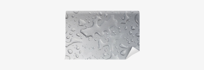 Detalle De Gotas De Agua Sobre Superficie Metalica - Relief, transparent png download