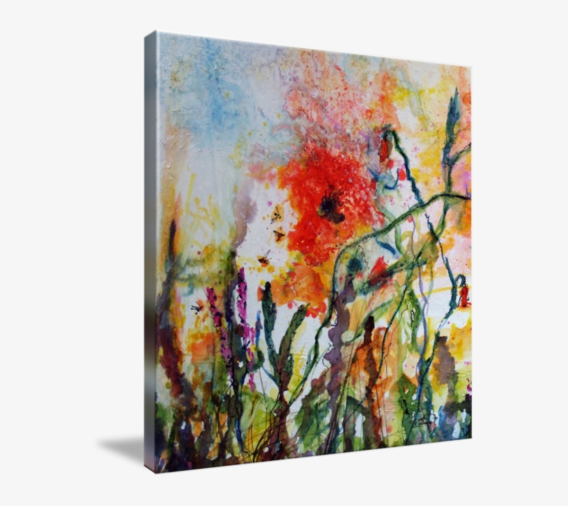 Go To Image - Gallery-wrapped Canvas Art Print 44 X 44 Entitled Abstract, transparent png download