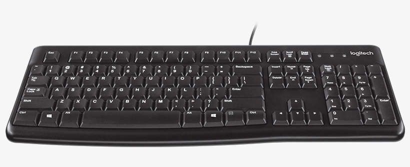 Desktop Mk120 - Logitech K120 For Business Wired Keyboard, transparent png download