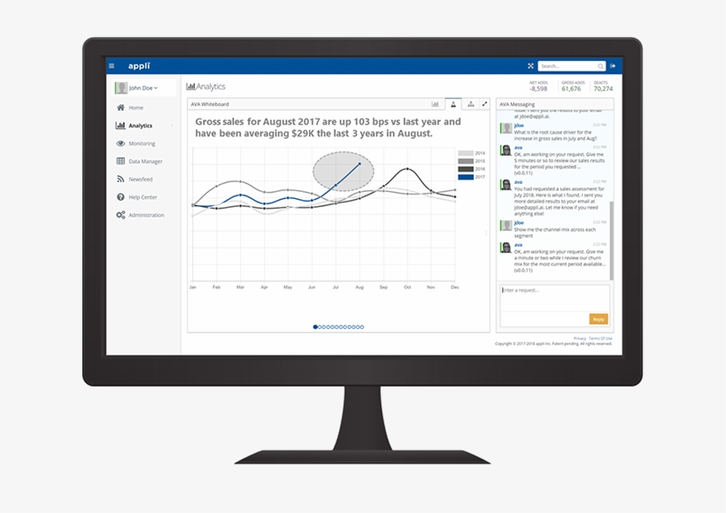 Appli Mock Up On Desktop - Portable Network Graphics, transparent png download