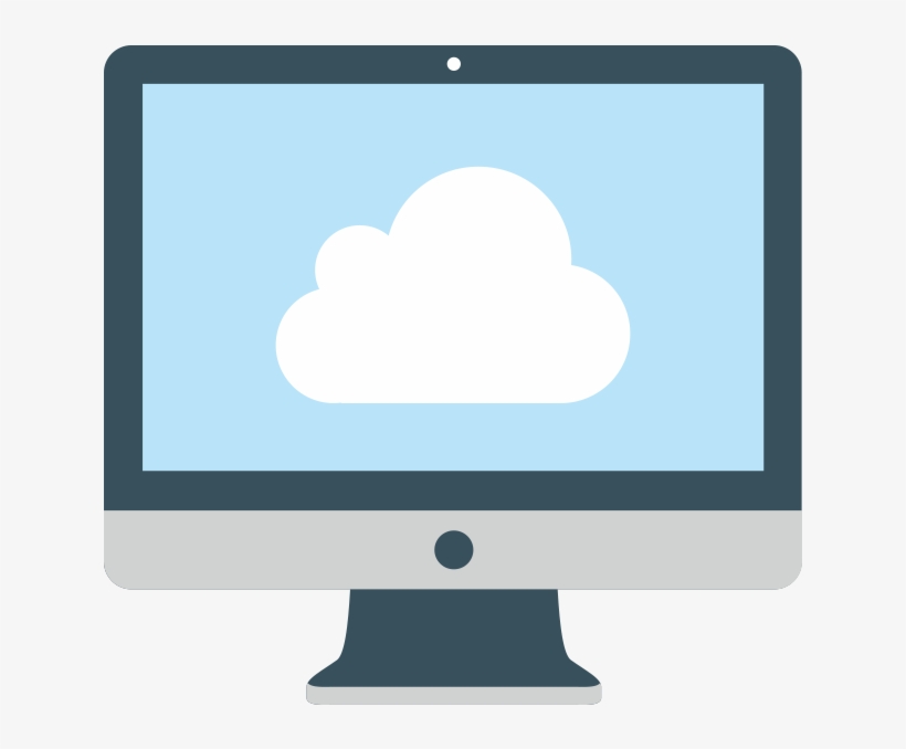 Cloud Desktops For Business - Computer Monitor, transparent png download