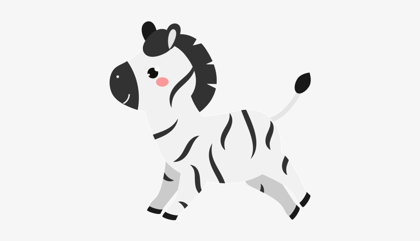 Cebra Kawaii Png - Zebra Kawaii, transparent png download