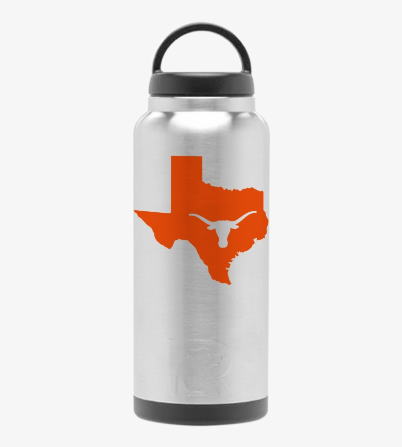 Stainless With Orange 36oz - Texas Girl Clip Art, transparent png download
