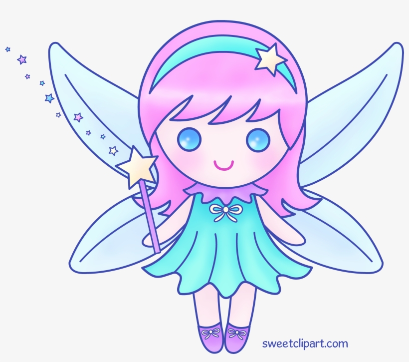 Graphic Royalty Free Stock Cute Pink Version Free Clip - Tooth Fairy Drawing, transparent png download
