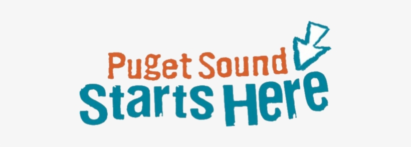 Puget Sound Starts Here Logo, transparent png download