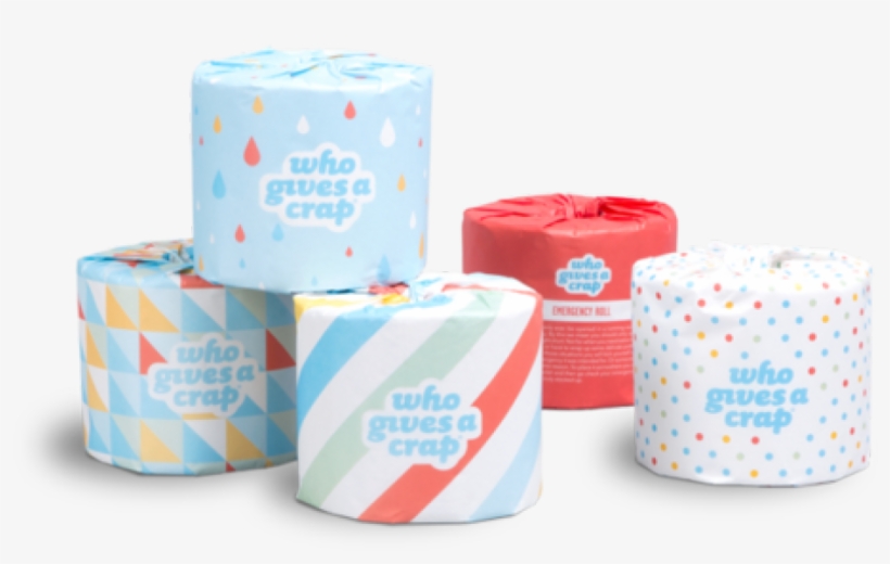 Toilet Paper 'who Gives A Crap' 3ply, 400 Sheet, Single - Gives A Crap Toilet Paper, transparent png download