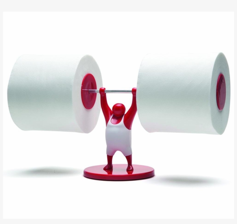 Strong Man Toilet Paper - Monkey Business Mb761 Mr T Designed Strong Man Weightlifter, transparent png download