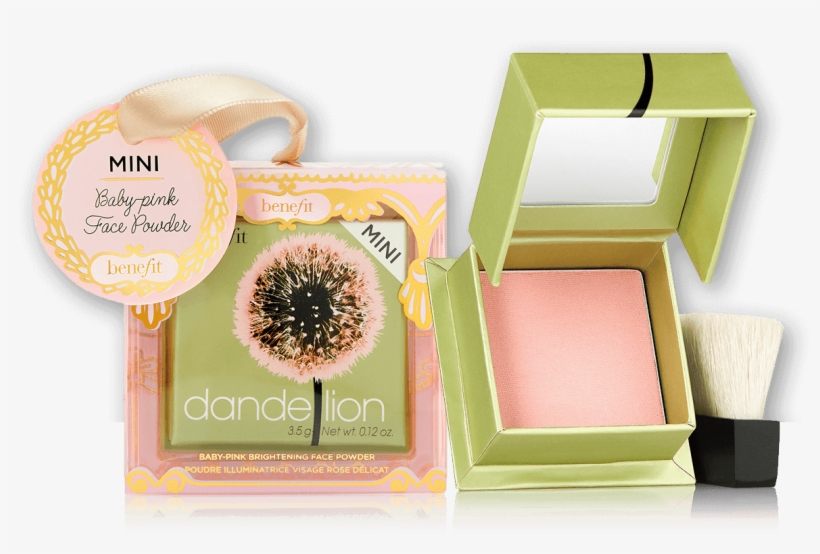 Dandelion Baby-pink Brightening Face Powder Instantly - Benefit - Face Dandelion Brightening Finishing Powder, transparent png download