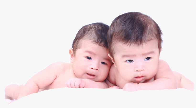 Infant Twin - Twin Babies Transparent Png, transparent png download