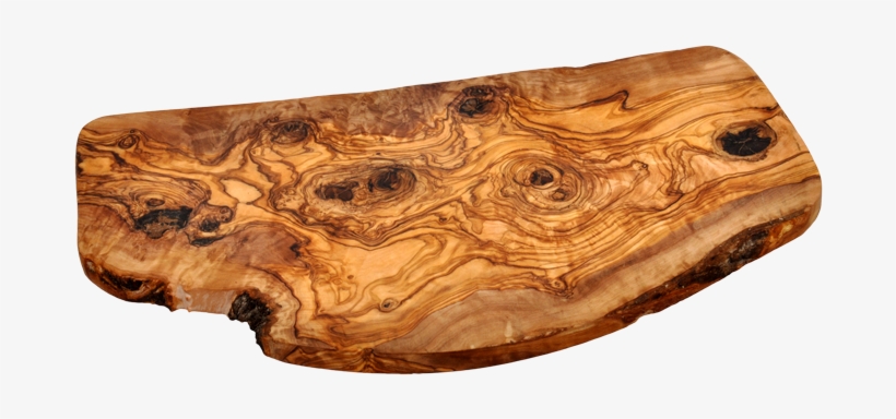 Rustic Wood Png - Rustic Olive Wood Cutting Board, transparent png download