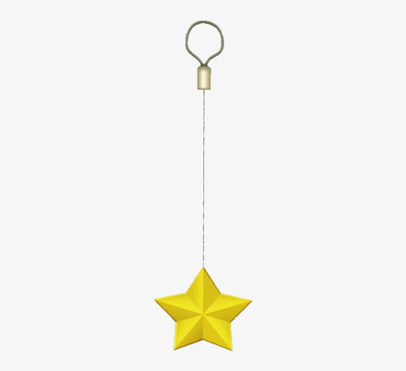 Golden Star Charm - Chain, transparent png download