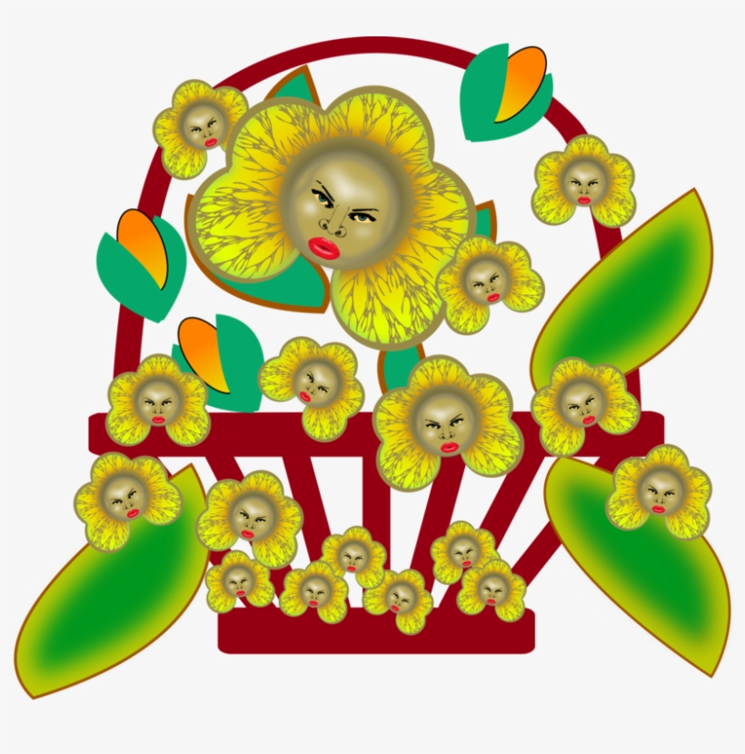 Floral Design Anger Food Cut Flowers - Anger, transparent png download